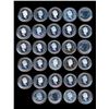 Image 2 : CANADA - Lot de 29 x 50c en argent sterling 1995-2005