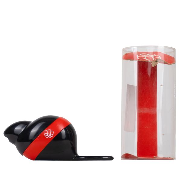 Jeux olympiques de Montreal, mascotte Amik de plastique