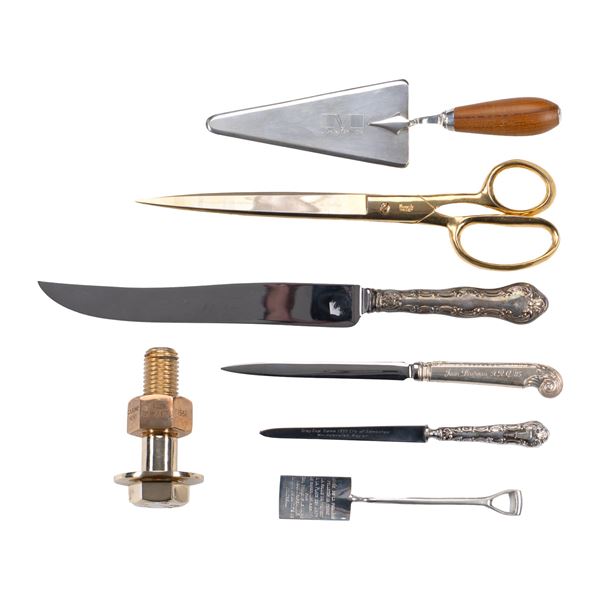 Lot objets commemoratifs d'evenements montrealais, Maire Jean Drapeau