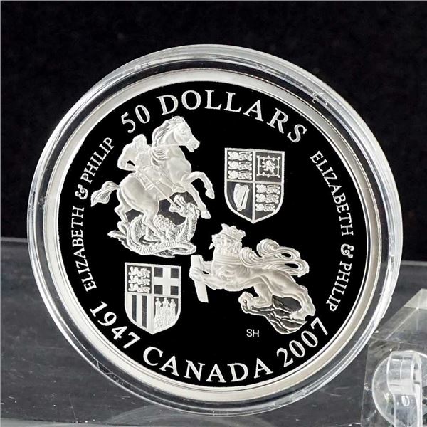 CANADA - $50 2007 - 60e anniversaire de mariage