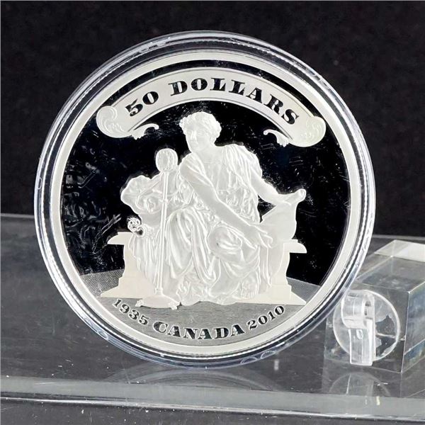 CANADA - $50 2010 75e anniversaire des premiers billets