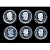 Image 2 : CANADA - Ensemble de 6 pieces 5 x $5 et 1 x $8 de la Monnaie Royale 2005-2009