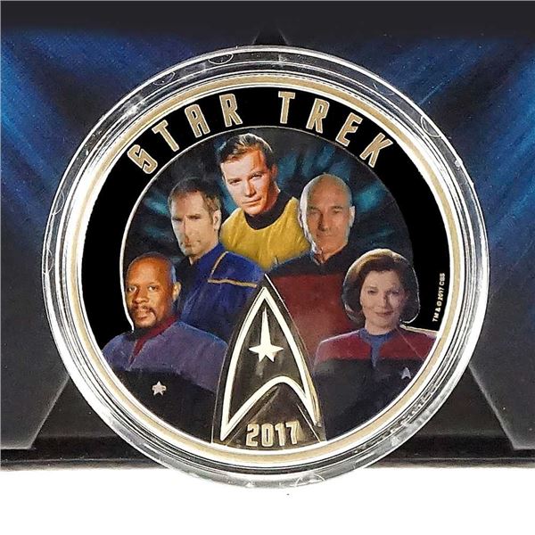 CANADA - $30 2017 Star Trek: Cinq capitaines