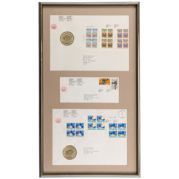 Plis 1er jour Jeux olympiques de Montreal