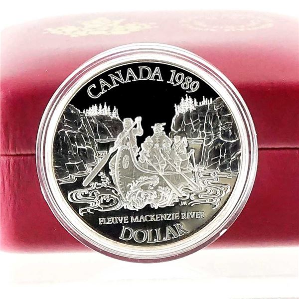 CANADA - $1 1989 Mackenzie River