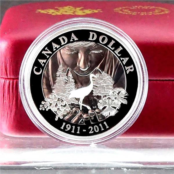 CANADA - $1 2011: Le 100e anniversaire de Parcs Canada