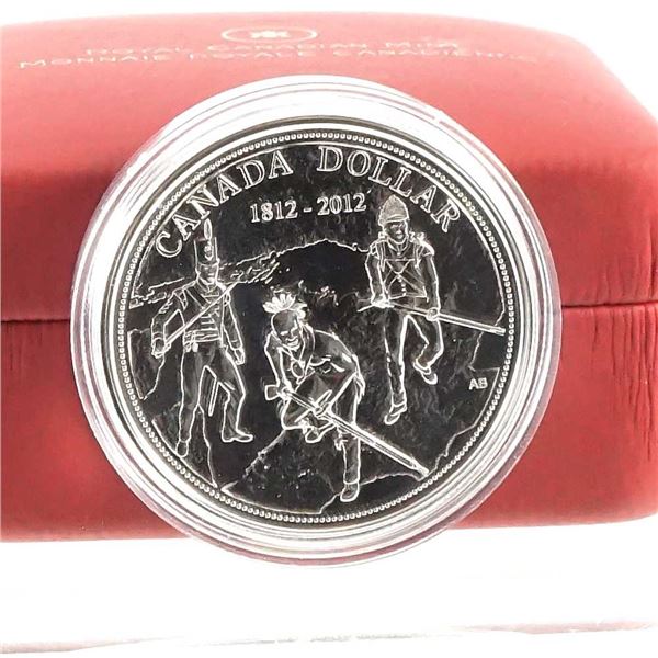 CANADA - $1 2012 La guerre de 1812: Troupes unies, nation unie