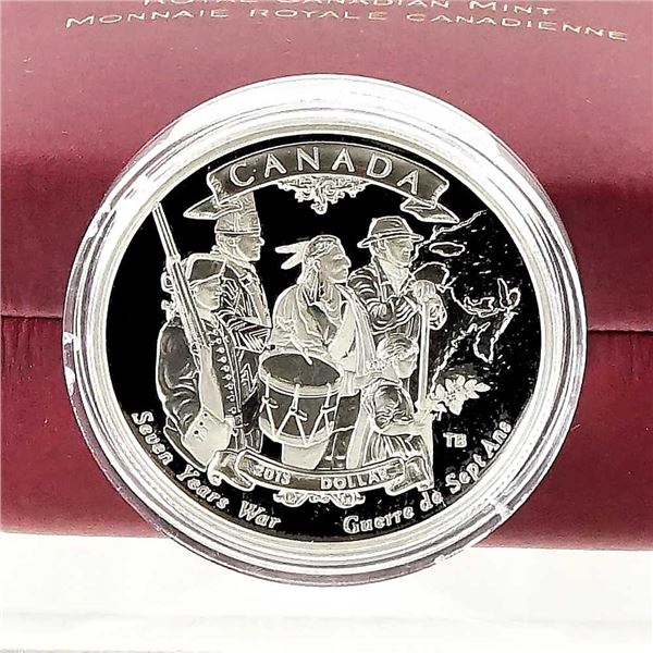 CANADA - $1 2013 250eme anniversaire de la fin de la guerre de Sept Ans