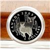 Image 1 : CANADA - Set de monnaie $5 et de timbres de $1 2005 Cerf et faon de Virginie
