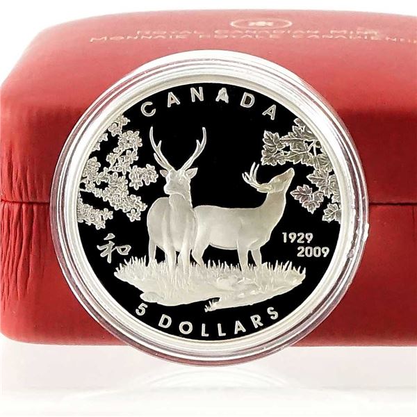 CANADA - $5 2009 80eme anniversaire du Canada au Japon