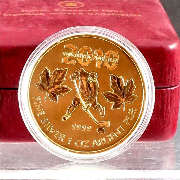 CANADA - $5 2010 Medailles d'or des equipes canadiennes de hockey