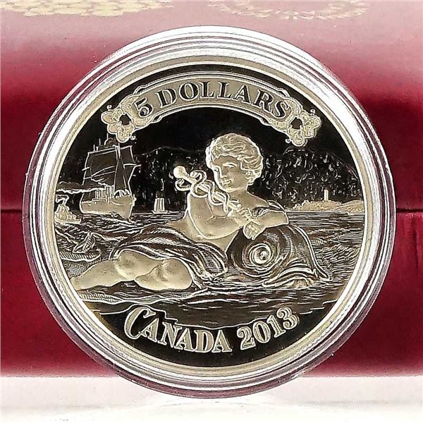 CANADA - $5 2013 Serie de Billets de banque - Theme marin, Banque du Commerce