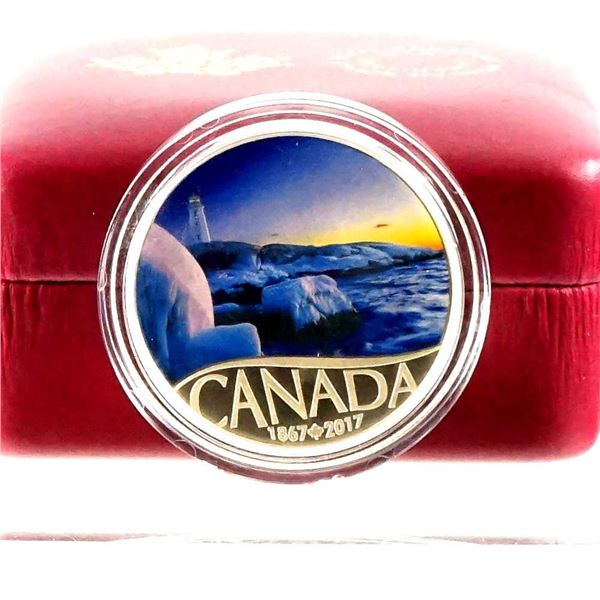 CANADA - $10 2017 Celebrons les 150 ans du Canada Phare de Peggy's Cove