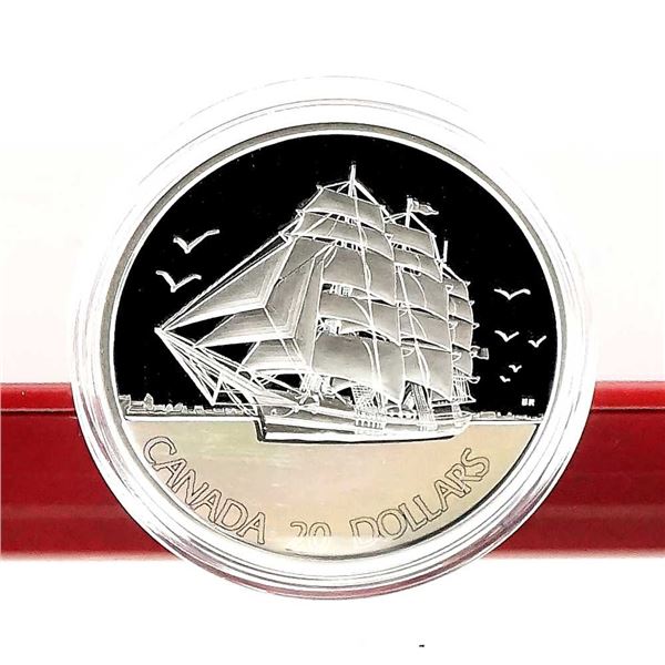 CANADA - $20 2005 Serie Grands voiliers: Trois-MÃ¢ts
