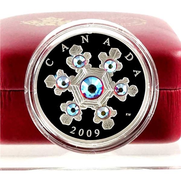 CANADA - $20 2009 Serie Flocon de cristal - Bleu