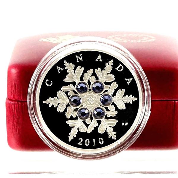 CANADA - $20 2011 Serie Flocon de cristal - Tanzanite