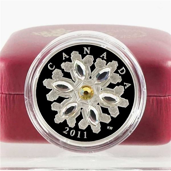 CANADA - $20 2011 Serie Flocon de cristal - Topaze