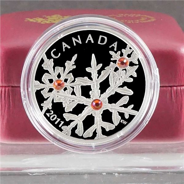 CANADA - $20 2011 Serie Flocon de cristal - Hyacinthe