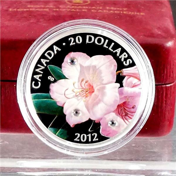 CANADA - $20 2012 Serie de fleurs sauvages peintes - Le rhododendron