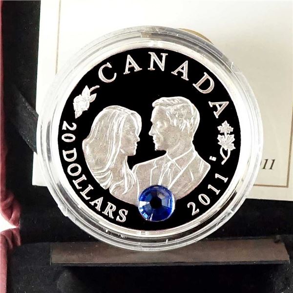 CANADA - $20 2011 S.A.R. Prince William de Galles et Mlle Catherine Middleton