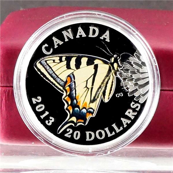 CANADA - $20 2013 Les papillons du Canada - Machaon tigre