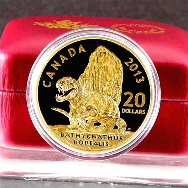 CANADA - $20 2013 Dinosaures du Canada: Bathygnathus Borealis