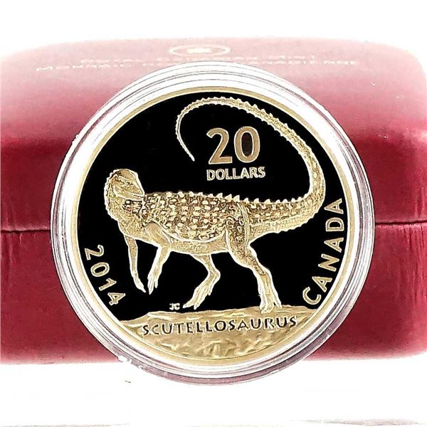 CANADA - $20 2014 Dinosaures du Canada: Scutellosaurus