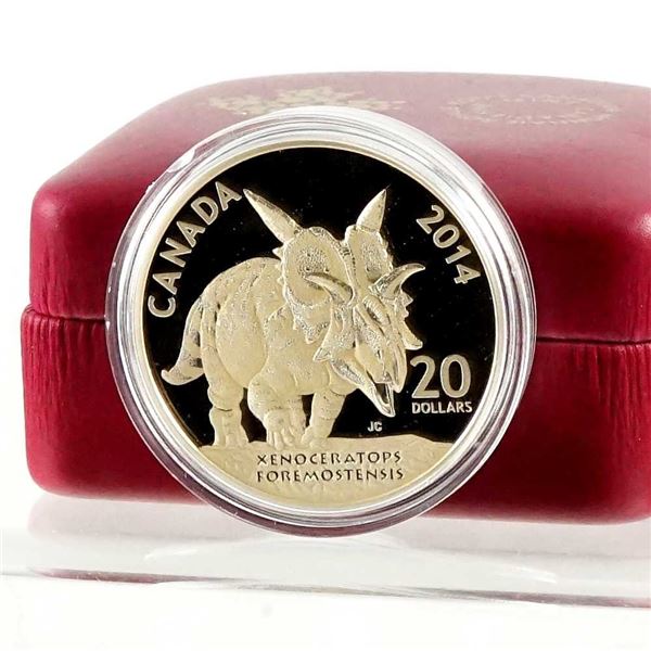 CANADA - $20 2014 Dinosaures du Canada: Xenoceratops