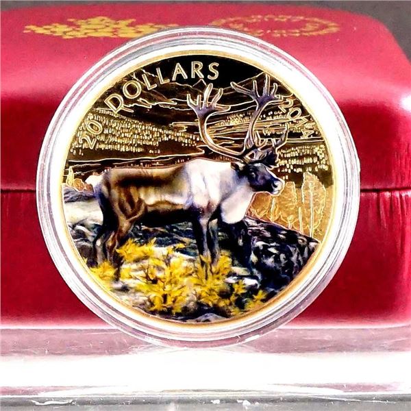 CANADA - $20 2014 Le caribou des bois