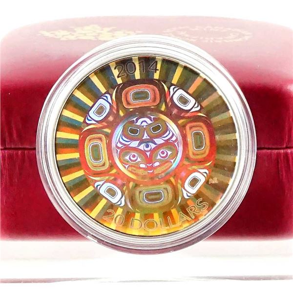 CANADA - $20 2014 Symbiose: Air - L'oiseau-tonerre