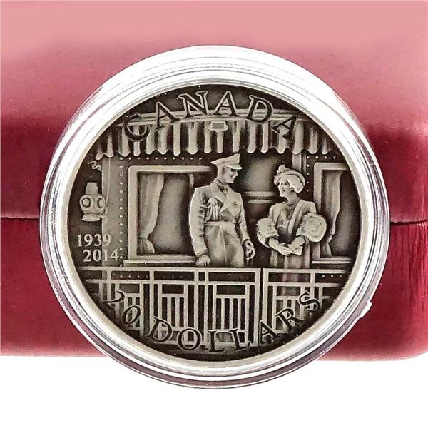 CANADA - $20 2014 Premiere visite royale au Canada - 75eme anniversaire