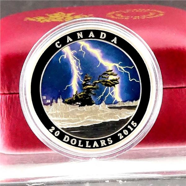 CANADA - $20 2015 Phenomenes meteo - TempÃªte d'ete
