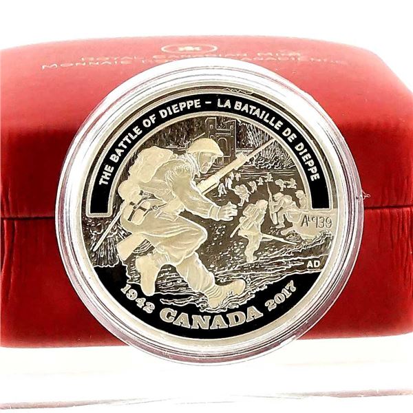 CANADA - $20 2017 2e Guerre mondiale: Champs de bataille - La bataille de Dieppe