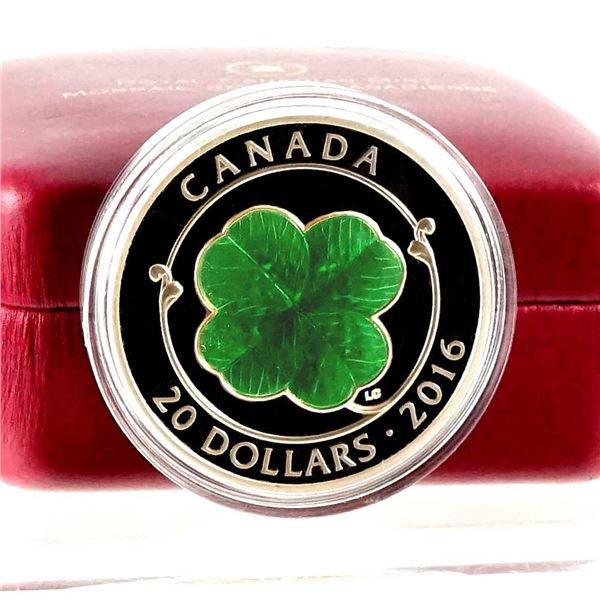 CANADA - $20 2016 Trefle Ã  quatre feuilles