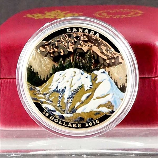 CANADA - $20 2016 Paysages et illusions: Chevre de montagne