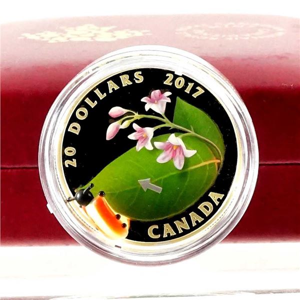 CANADA - $20 2017 Petites bÃªtes: La chrysomele de l'apocyn