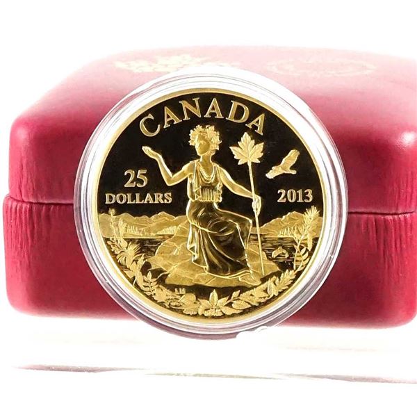 CANADA - $25 2013 Allegorie du Canada