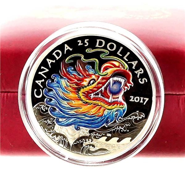 CANADA - $25 2017 Dragon