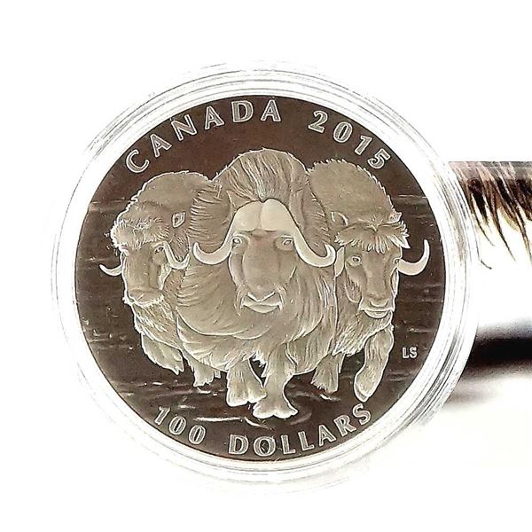 CANADA - $100 2015 Serie $100 pour $100 - Le bÅ“uf musque