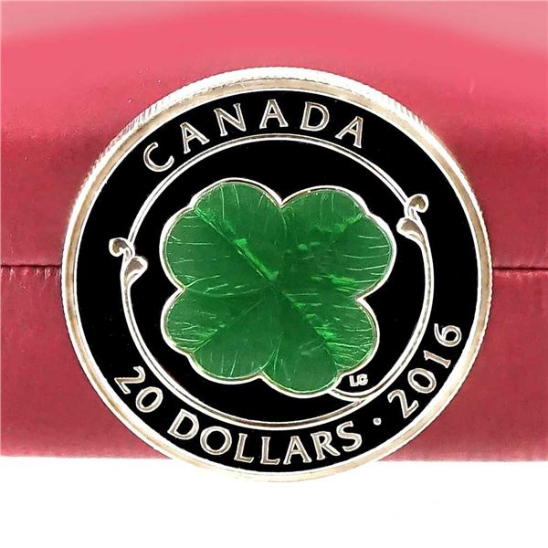 CANADA - $20 2016 Trefle Ã  quatre feuilles