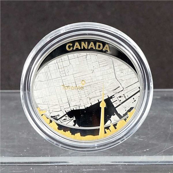 CANADA - $25 2011 Carte de la ville de Toronto