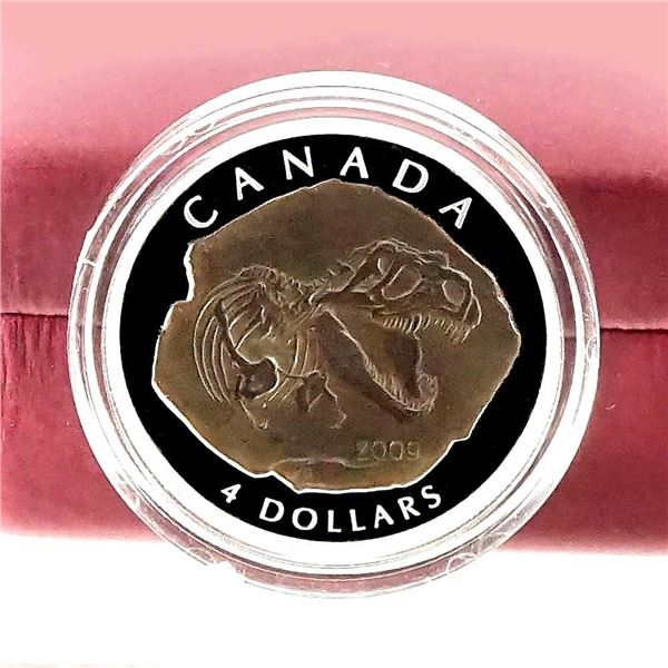 CANADA - $4 2009 Des geants de la prehistoire - Tyrannosaurus rex
