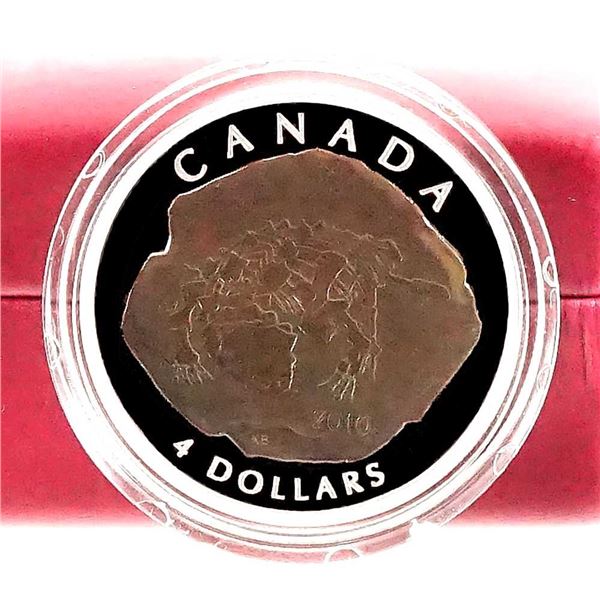 CANADA - $4 2010 Des geants de la prehistoire (Euoplocephalus tutus)