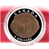 Image 1 : CANADA - $4 2010 Des geants de la prehistoire (Euoplocephalus tutus)