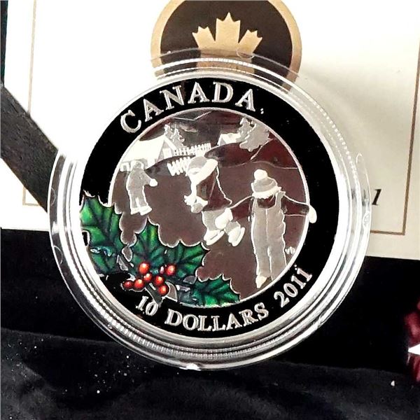 CANADA - $10 2011 Jeunes patineurs