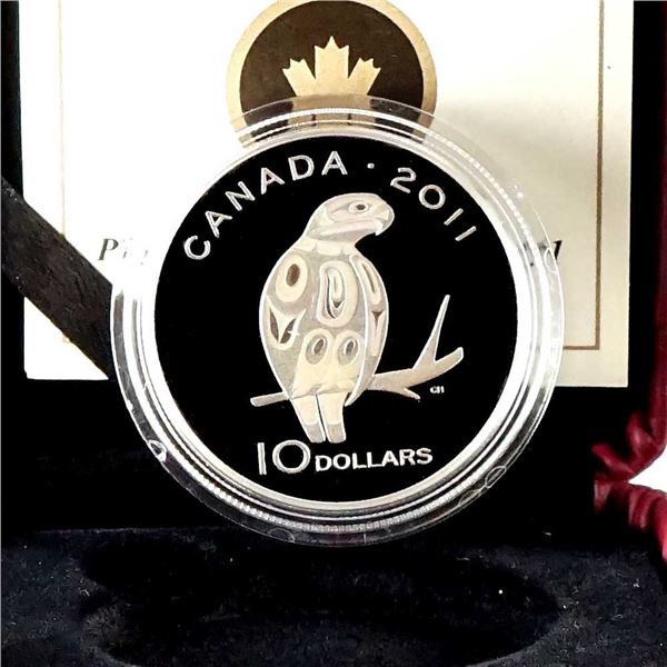 CANADA - $10 2011 Faucon pelerin