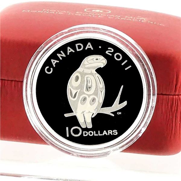 CANADA - $10 2011 Faucon pelerin