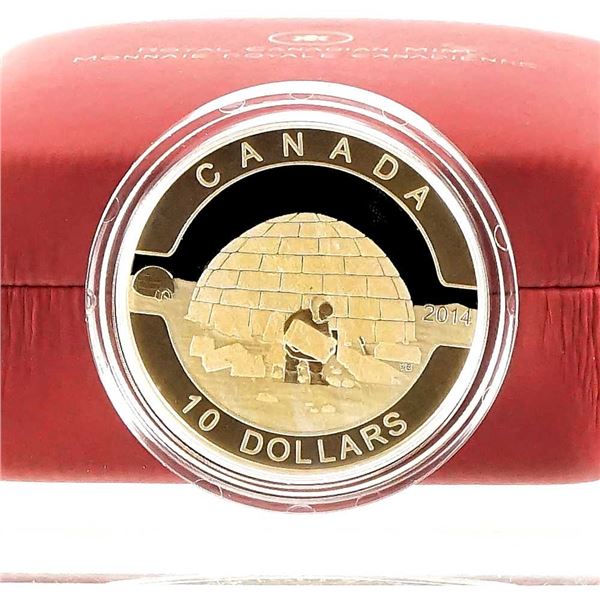 CANADA - $10 2014 Serie #2 O Canada - L'igloo