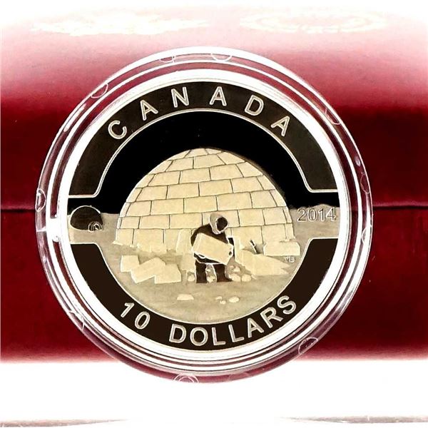 CANADA - $10 2014 Serie #2 O Canada - L'igloo