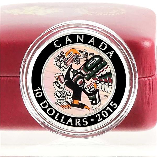 CANADA - $10 2015 Art des Premieres Nations - Mother Feeding Baby